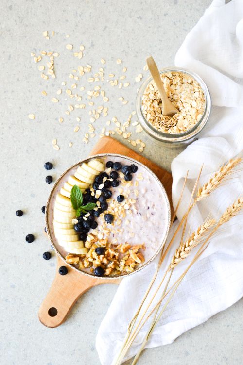 Healthy breakfast bowl